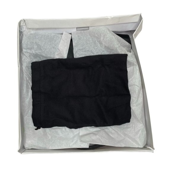 NIB SCHUTZ AMELLIE LEATHER MID CALF SOCK BOOTS IN BLACK SZ  9.5 - 6.5 - Picture 11 of 12